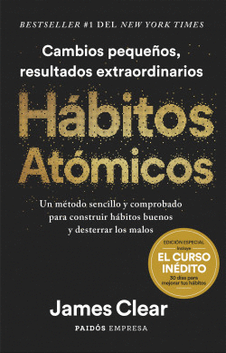 HÁBITOS ATÓMICOS (Edición Pasta Dura) - James Clear