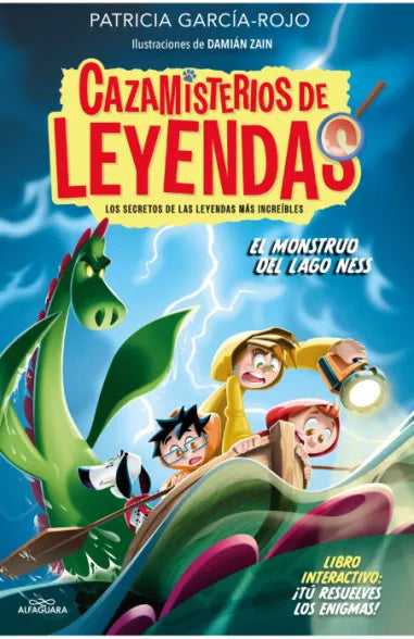 CAZAMISTERIOS DE LEYENDAS 1. EL MONSTRUO DEL LAGO NESS - PATRICIA GARCIA-ROJO. DAMIAN ZAIN