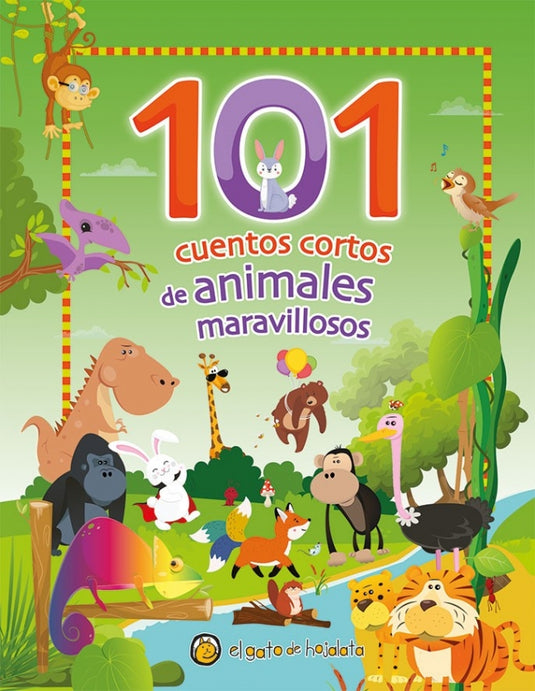 101 CUENTOS CORTOS DE ANIMALES MARAVILLO - EDITORIAL GUADAL
